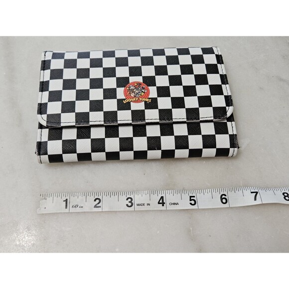 Buckle-Down Looney Tunes Faux Leather Foldover Wallet - Picture 4 of 7